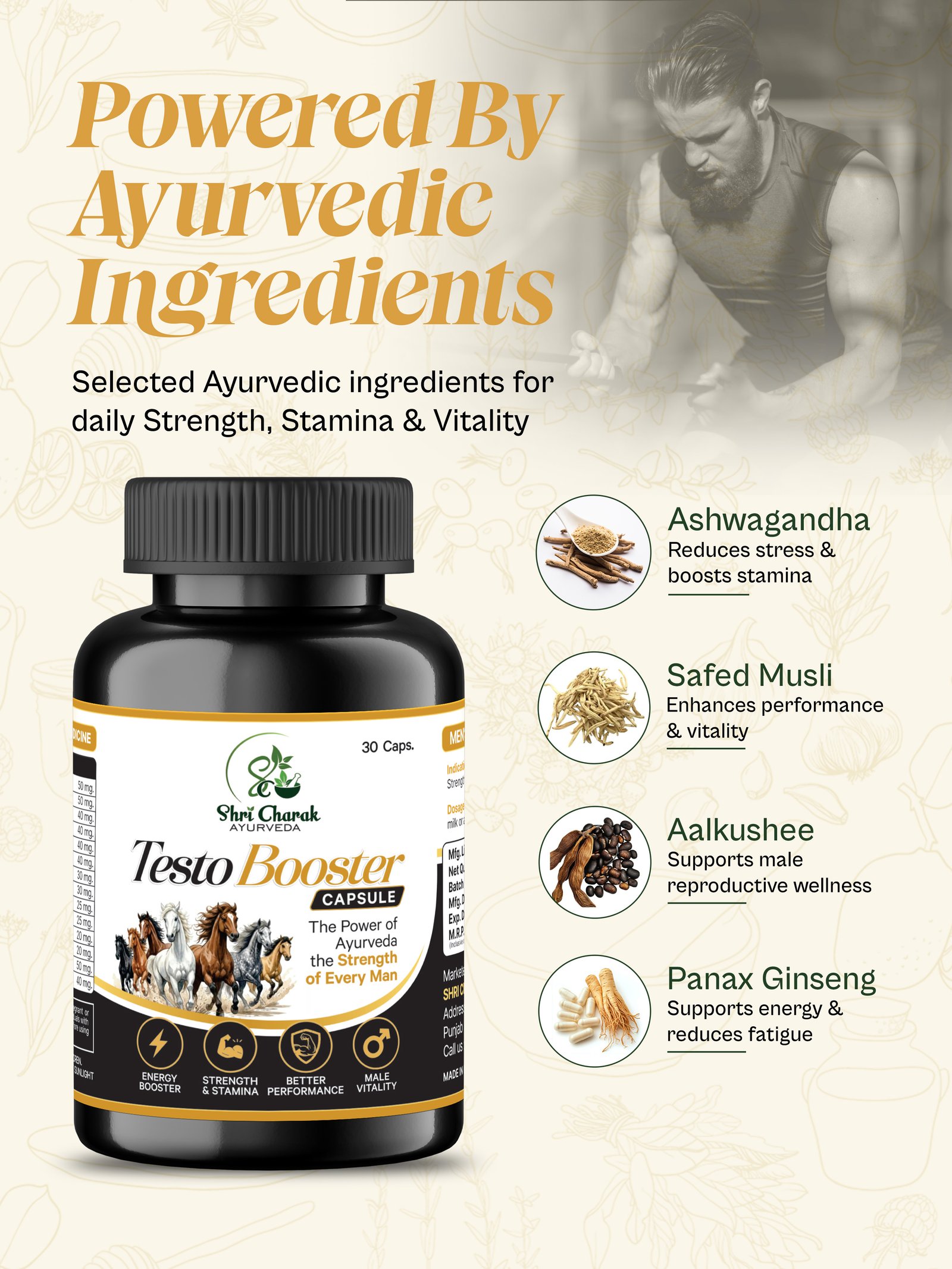 Testo Booster Capsule & BioLive Capsule
